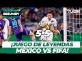 HIGHLIGHTS - Leyendas México vs Leyendas FIFA | Amistoso Internacional - Amistoso Mundial 2026 | TUD