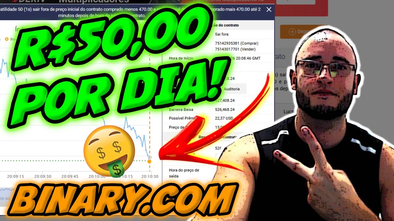 ✅ МОЖНО ЛИ ЗАРАБАТЫВАТЬ 50 реалов в день на BINARY.COM? СДЕЛА...