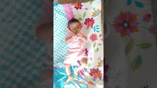 #Rits#Relaxing after bath#$Cute baby👧#Bath Robe#cute baby video, short video🤗Please Subscribe 🙏