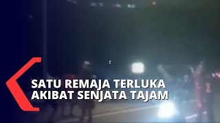 Ngeri! Terlibat Tawuran di Kawasan Gambir, Seorang Remaja Terluka Akibat Senjata Tajam