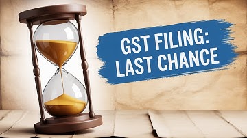 “GST Returns Locked After 3 Years”