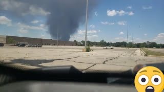 Time lapse: Chemtool Fire from distance.