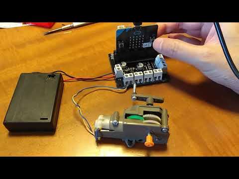micro:bitでモーターを動かしてみた