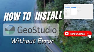 How to Install GeoStudio 2018 R1 Step-by-Step | Complete Installation Guide Without Error | Windows