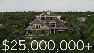 Inside a $25,000,000+ Oceanfront Mansion on Kiawah Island | Full House Tour