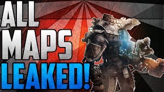 Titanfall: All Maps Leaked! + In Game Creatures (Titanfall Beta Gameplay)