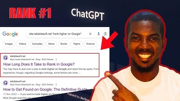 How I Used ChatGPT to Rank #1 in Google