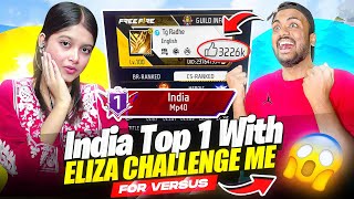 India Top 1 With Eliza Challenge Me For Versus Gone Wrong - Garena Free Fire Max