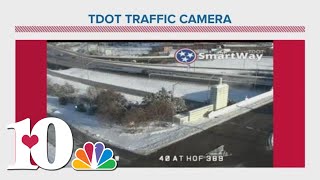 TDOT crews working to snow from roads
