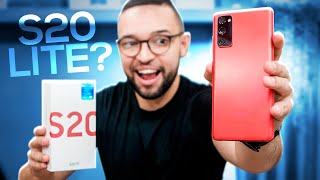 Matheus Kise Vídeos GALAXY S20 Lite em MÃOS! digo S20 FE... UNBOXING e COMENTÁRIOS! *com Exynos 990*