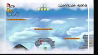 New Super Mario bros Wii - World 7 - Castle : Star Coin