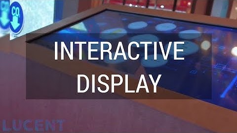 Lucent Lab | Interactive display at MEEE 2018 for Dubai municipality