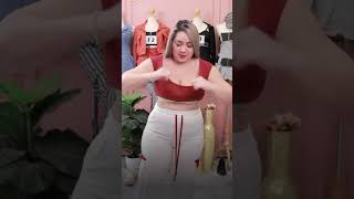 mantul warna celana putih bunda cantik jualan santai