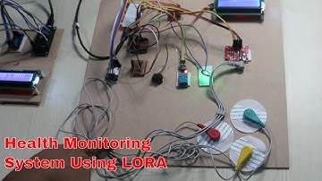 LoRa-Based Health Monitoring System for Remote Patient Tracking | Final Year Engineering Projects