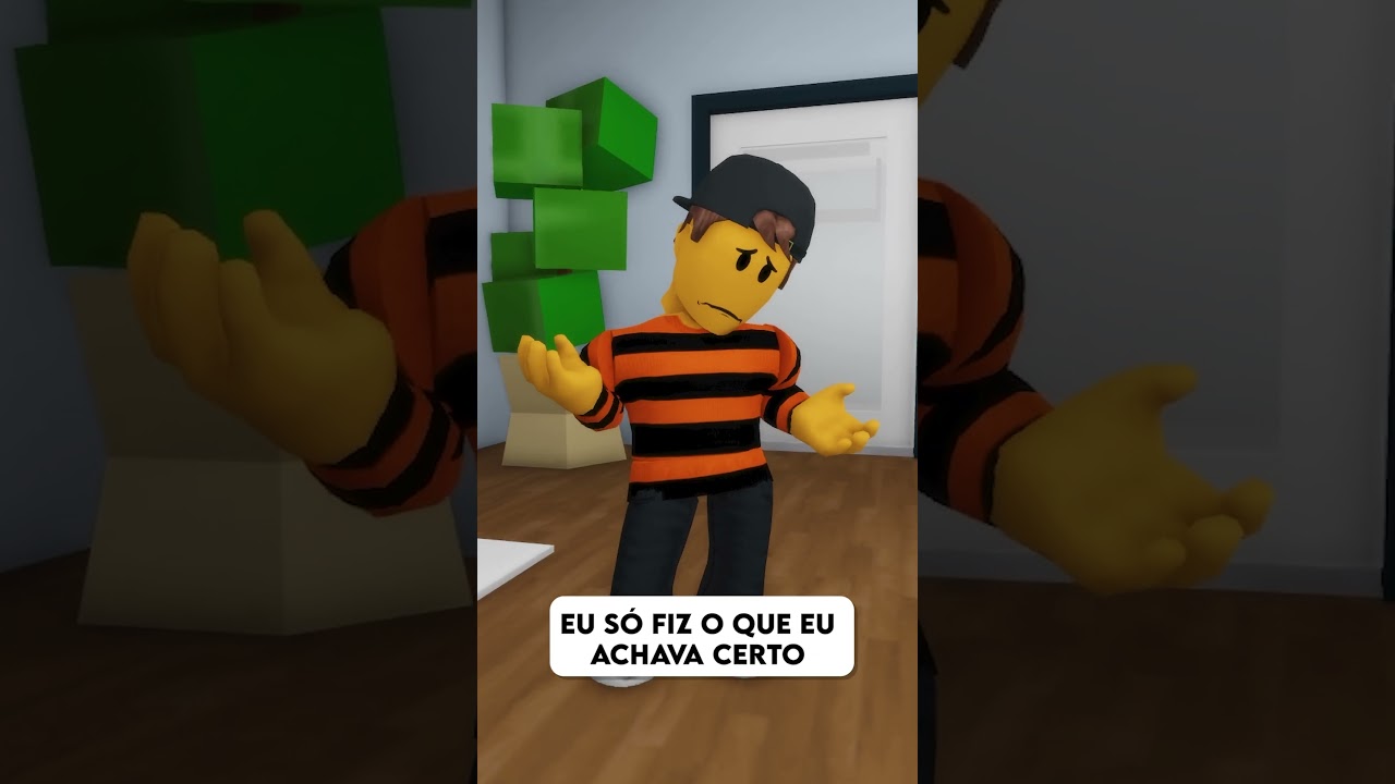 FILHO GENTIL AJUDA DESABRIGADO NO ROBLOX, MAS ENTÃO… 😪 #shorts