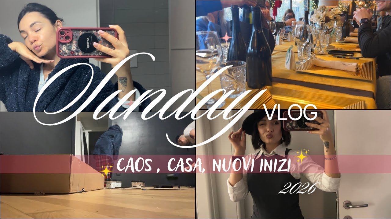Nuovo anno, cose da sistemare (dentro e fuori casa) | Sunday Vlog 