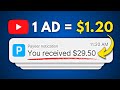 Earn 120 per ad watched  make money online