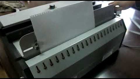 VOKEDA HS8988 wire punching and binding machine