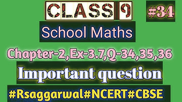 Class-9(Maths) , chapter - 2(Polynomials) ,Ex-2G#RSAggarwal#NERT#CBSE#UP#MP & #otherboards..