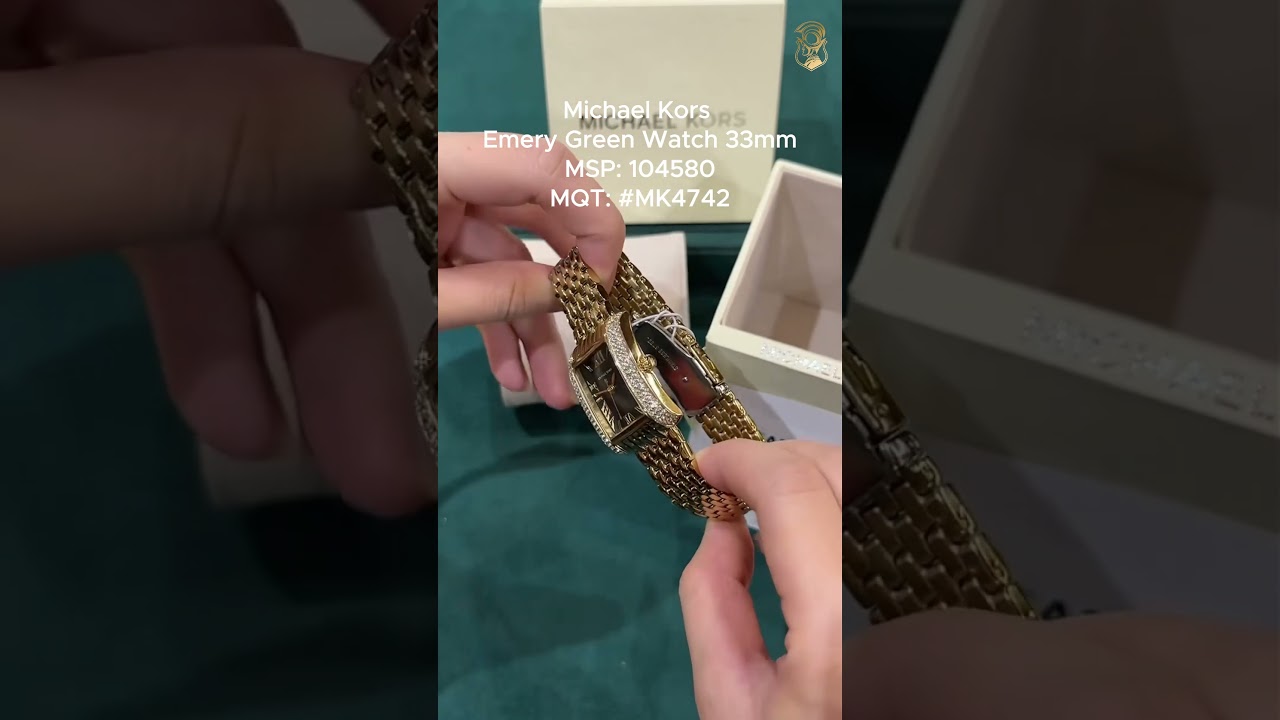 Michael Kors Emery Green Watch 33mm 