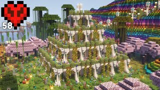 I Built A Hanging Gardens Parrot Sanctuary In Hardcore Minecraft