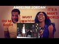 ANGELINA JORDAN SINGING "IT'S A MAN'S WORLD (REACTION VIDEO) MUST SEE