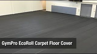 The GymPro EcoRoll Carpet Floor Cover offers a convenient solution for covering gymnasium court flooring to protect the hardwood. When paired with the appropriate storage rack, these carpet rolls can be installed quickly and easily with just two people.

The GymPro EcoRoll Carpet Floor Cover is an eco-friendly option. The carpet layer is made of 100% recycled plastic bottles, and the non-skid backing prevents moisture permeation, keeping the gymnasium hardwood floor clean and dry.

Shop this product: https://www.greatmats.com/gym-carpet/gympro-ecoroll-carpet-roll-6ft.php

Call Us 877-822-6622 or visit Greatmats.com for all your specialty flooring needs!

#gymnasium #basketballcourt #carpettiles