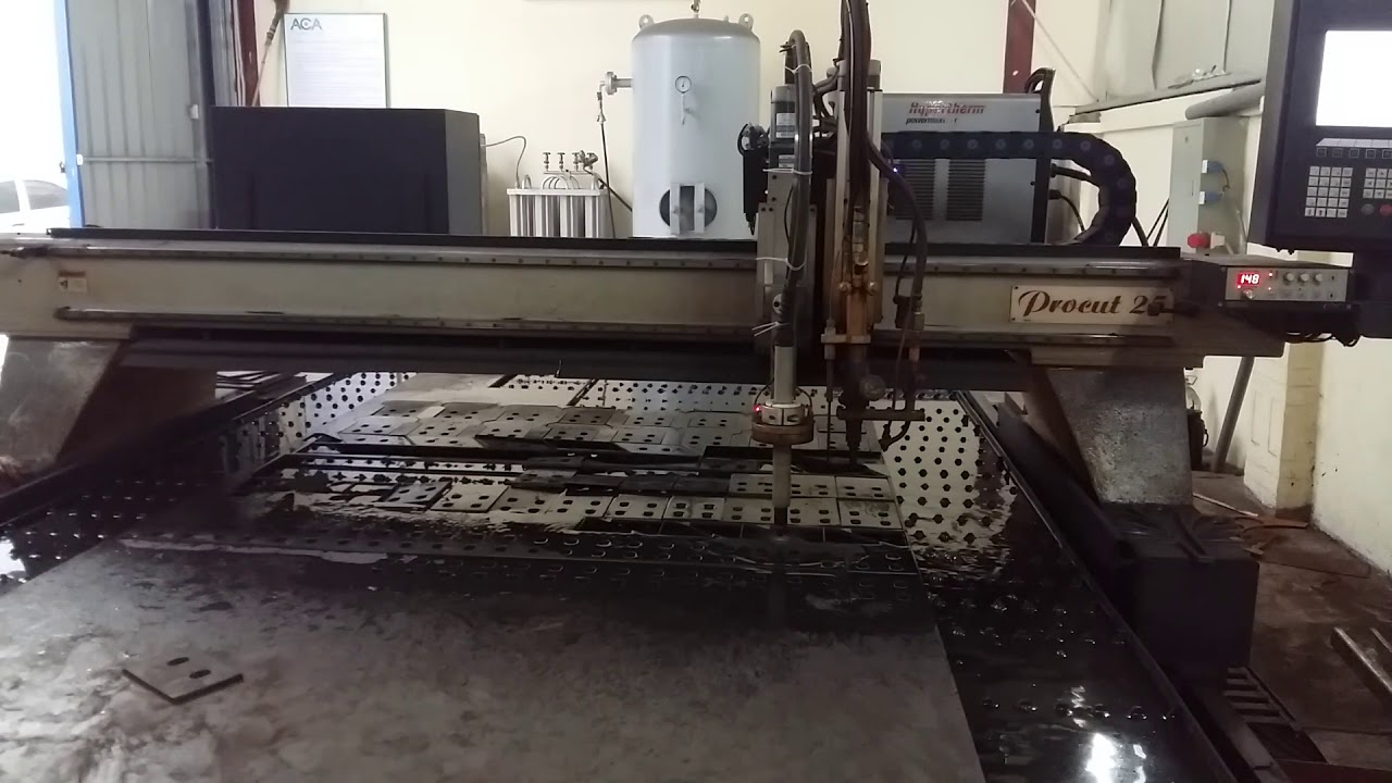 Plasma CNC Procut 25 PMX 105 Common line YouTube