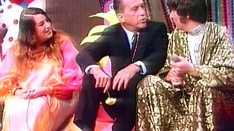 Ed Sullivan has brief stage fright and asks Denny ...