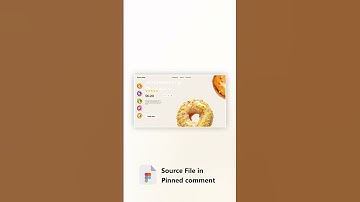 Donut Website UI Design in Figma🍩| Smooth Animation