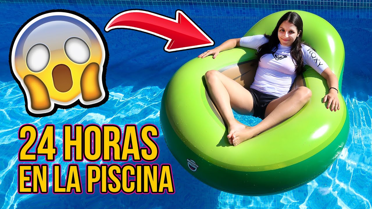 24 HORAS EN LA PISCINA | Natalia