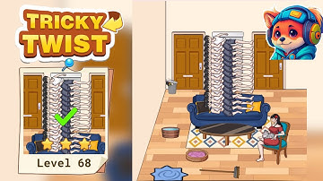 Tricky Twist Puzzle – Level 68 help the woman calm down the anger Walkthrough Solutions