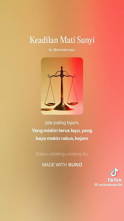 keadilan mati sunyi