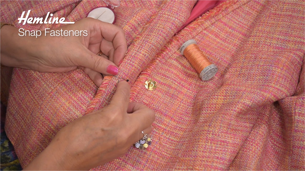 Snap Fasteners by Hemline YouTube