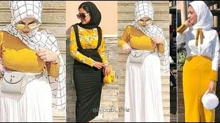 هذه تنسيقات و الوان حجاب ربيع و صيف 2019 fashion hijab