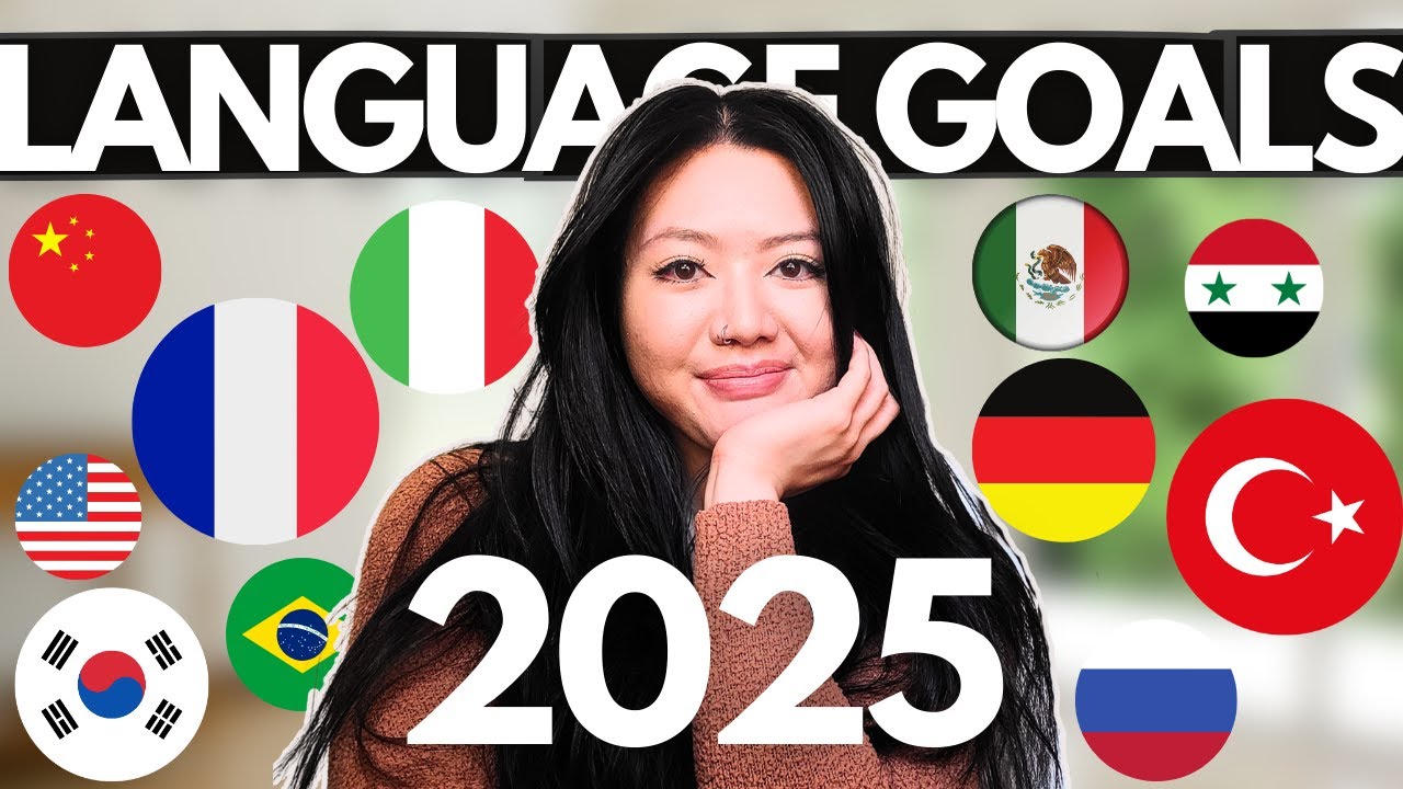 My Language Learning Goals 2025 ️📝 - YouTube