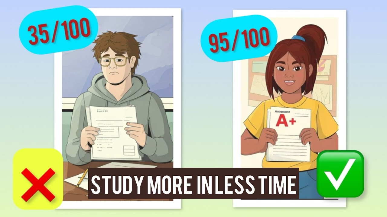 How to study more in less time - YouTube