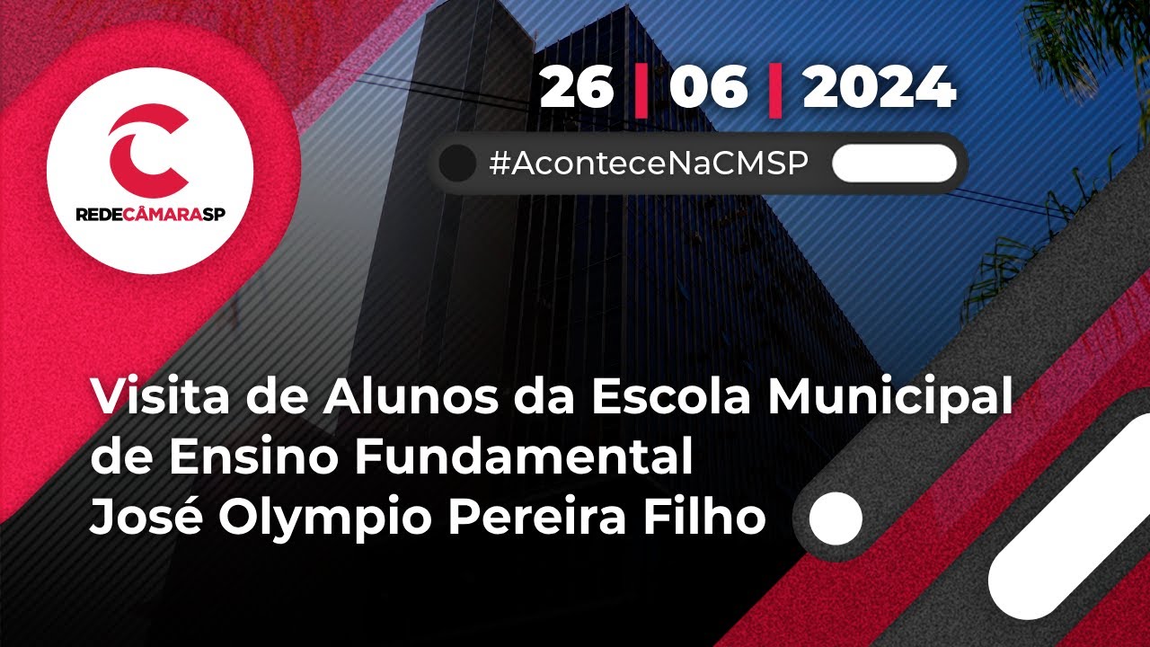 Visita de Alunos da Escola Municipal de Ensino Fundamental José Olympio ...