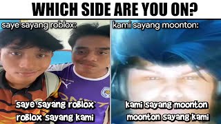 Download lagu Saye Sayang Roblox VS Kami Sayang Moonton...