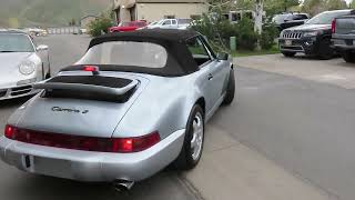 1991 Porsche 911 Convertible at the Sun Valley Auto Club