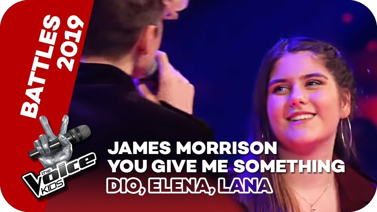 james morrison cover bee gees James Morrison - You give me something (Dio, Elena, Lana) | Battles | The Voice Kids 2019 | SAT.1