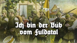 Ich Bin Der Bub Vom Fuldatal  German Marching Song  English Subtitles mein Schnes Fuldatal