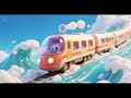 Bubble Train Rolling Through Foam Waves Nursery Rhymes Kids Songs