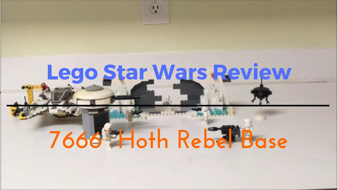 Lego Star Wars Review: 7666 Hoth Rebel Base - YouTube