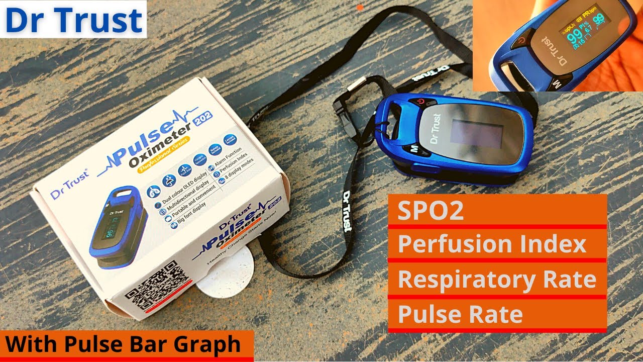 Pulse Oximeter - Dr. Trust (USA) Professional Series Finger Tip