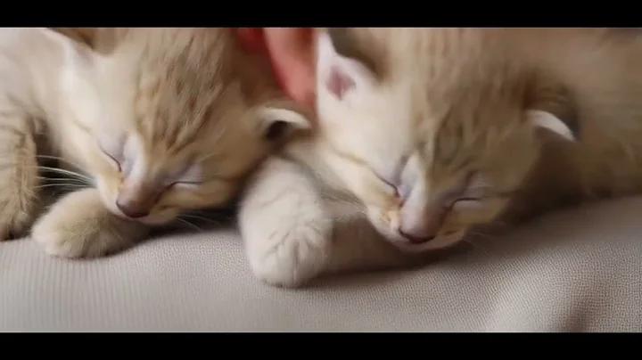 Watch the video about Heartwarming Scottish Fold Cats #asmr #kitten #petvideos