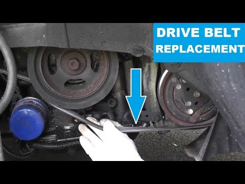 Nissan Maxima And Infiniti Drive Belt Replacement with Basic Hand Tools HD