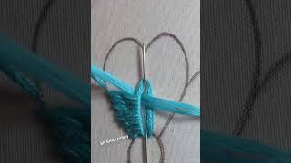 Pretty flower💝petal basic hand embroidery tutorial💗