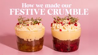 Behind the Crumble Ep 4: The Festive Wreath🎄✨ (Hot Chocolate Crumble)