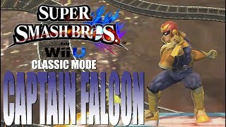 Super Smash Bros For Wii U - Classic Mode: Captain Falcon